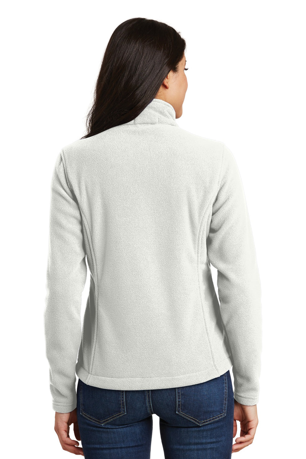 Port Authority Women's Value Fleece Jacket. L217 - Winter White - back