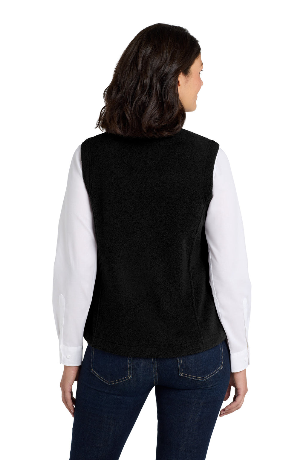 Port Authority Women's Value Fleece Vest. L219 - Black - back
