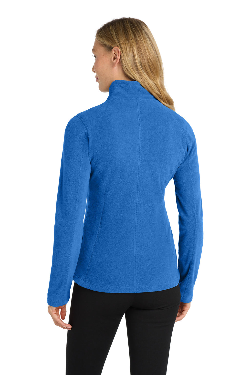 Port Authority Women's Microfleece Jacket. L223 - Light Royal - back