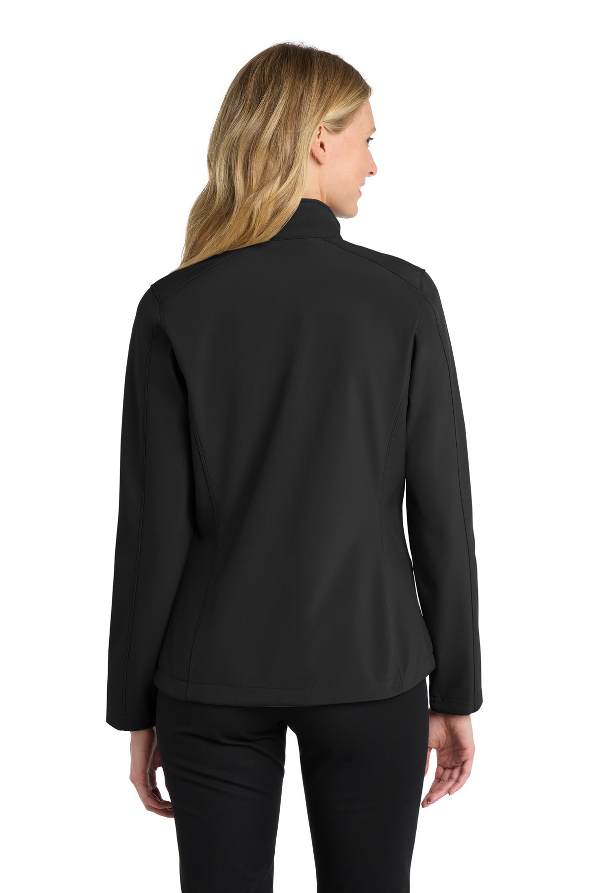 Port Authority Women's Core Soft Shell Jacket. L317 - Black - back