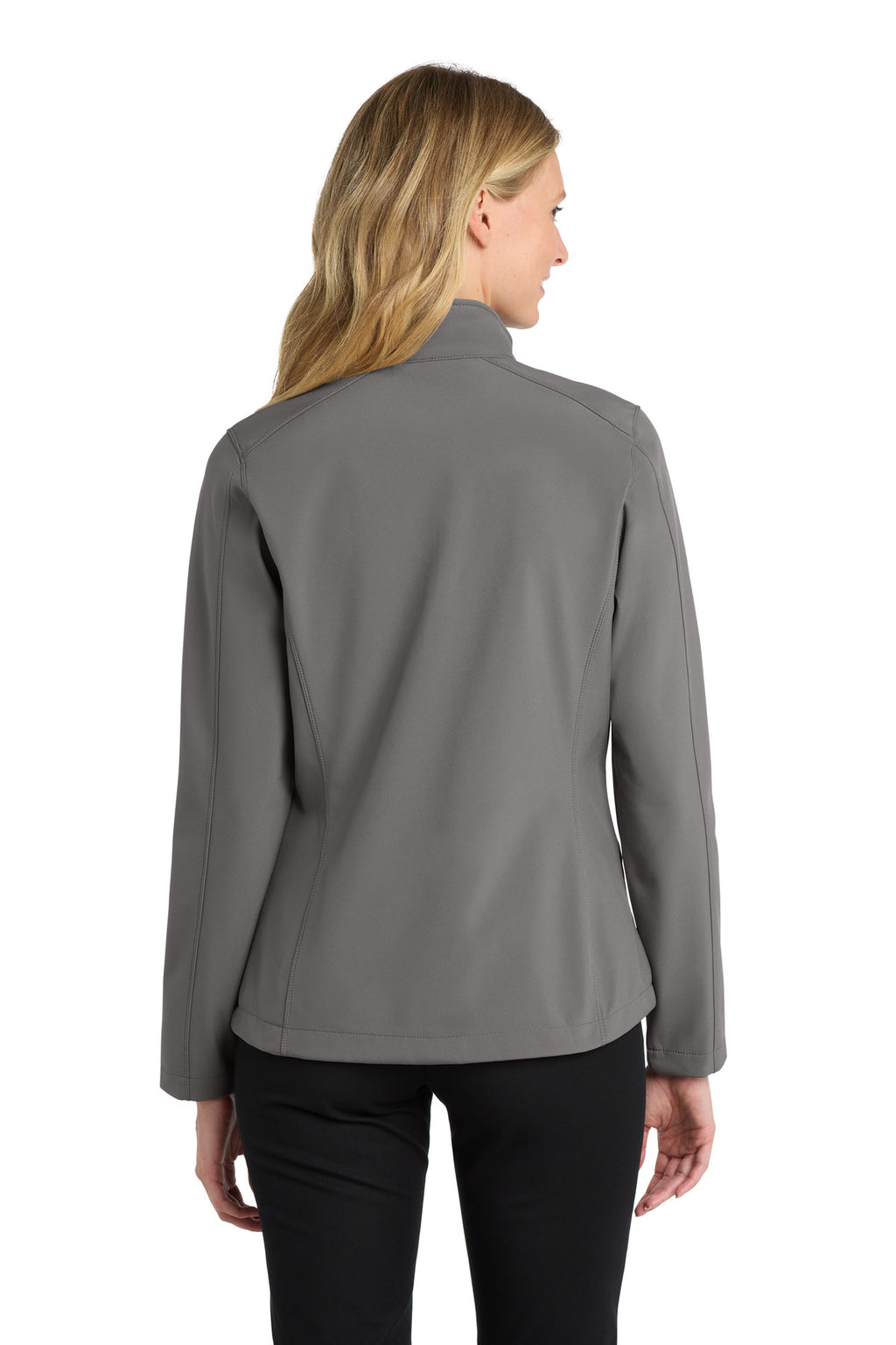Port Authority Women's Core Soft Shell Jacket. L317 - Deep Smoke - back