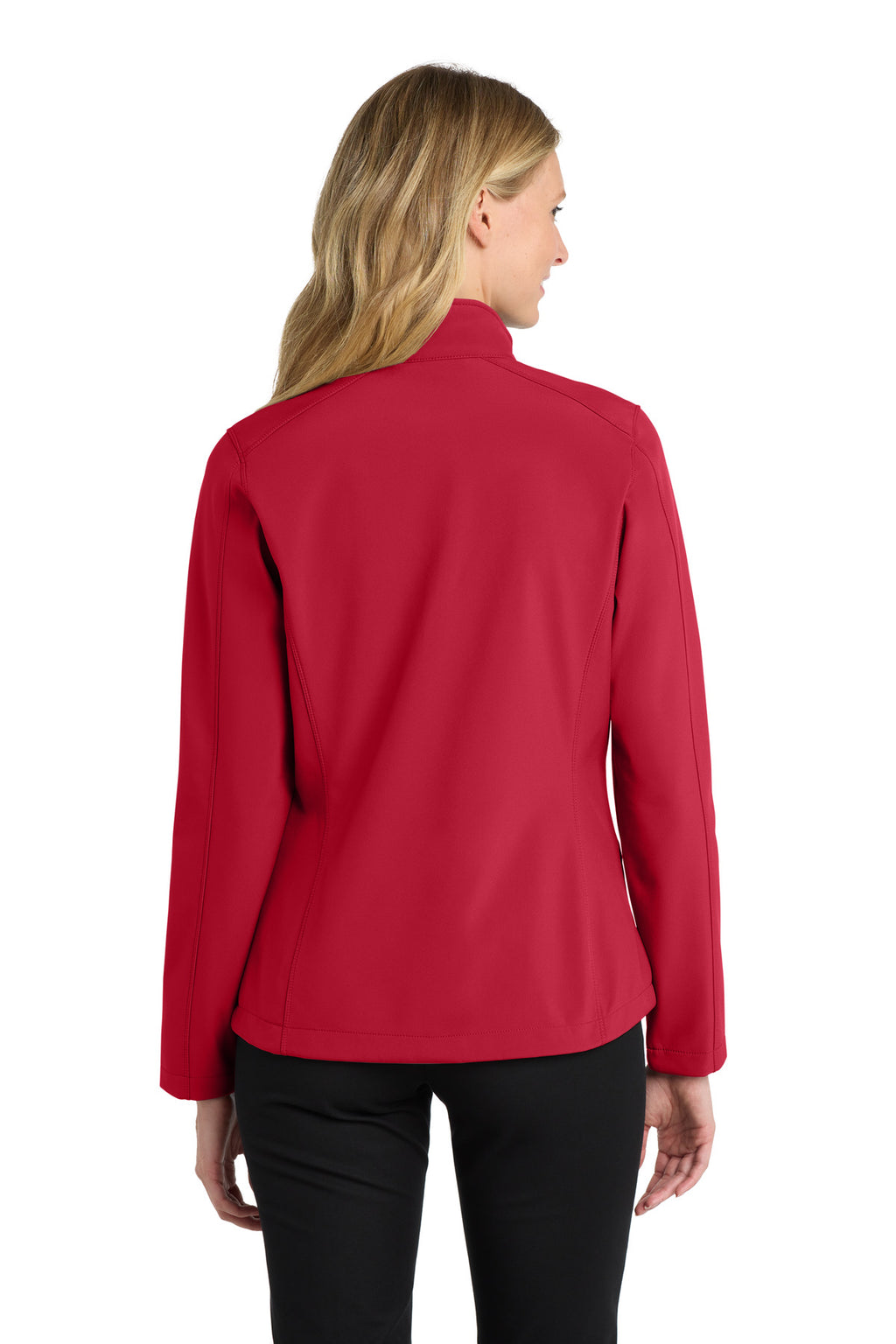 Port Authority Women's Core Soft Shell Jacket. L317 - Rich Red - back