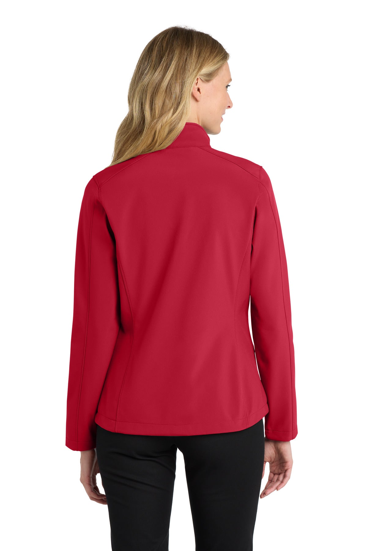 Port Authority Women's Core Soft Shell Jacket. L317 - Rich Red - back
