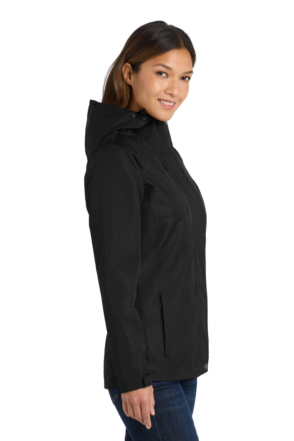 Port Authority Women's All-Conditions Jacket. L331 - Black - side