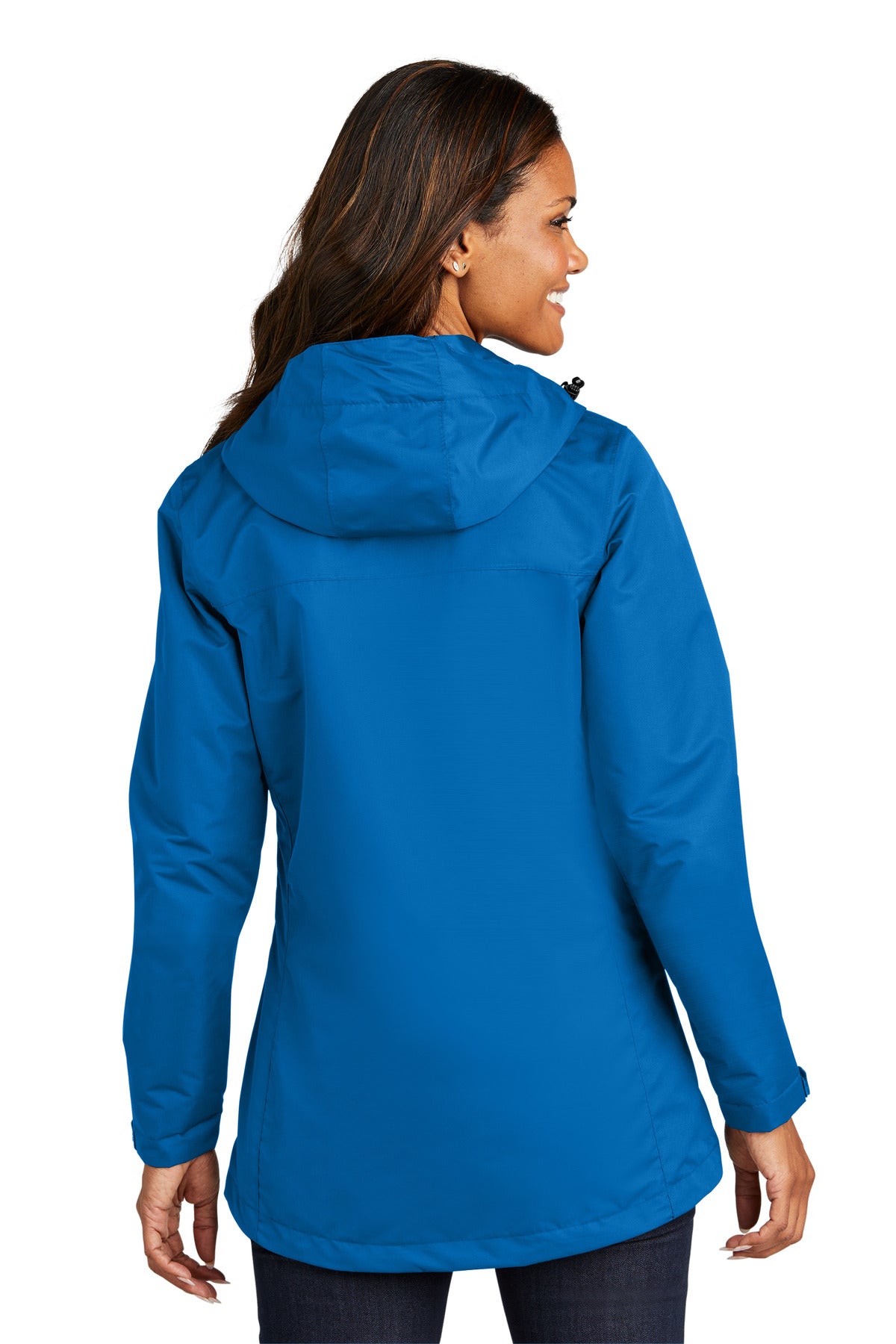 Port Authority Women's All-Conditions Jacket. L331 - Direct Blue - back