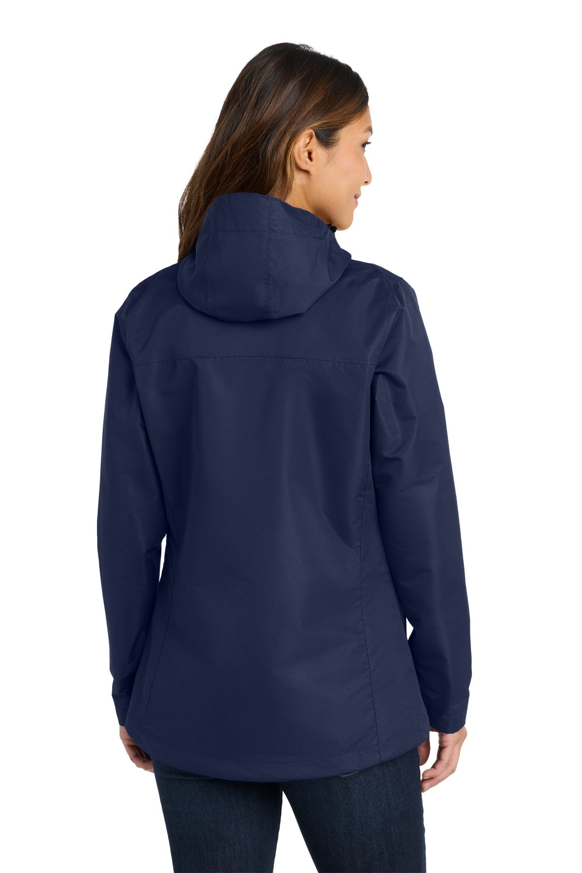 Port Authority Women's All-Conditions Jacket. L331 - True Navy - back