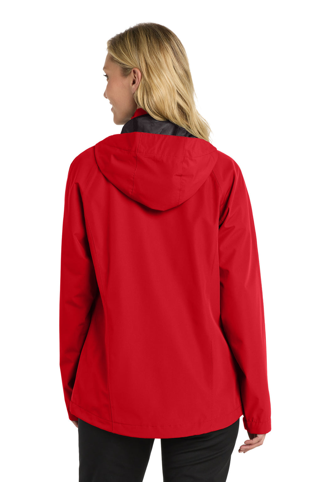 Port Authority Women's Torrent Waterproof Jacket. L333 - Deep Red - back