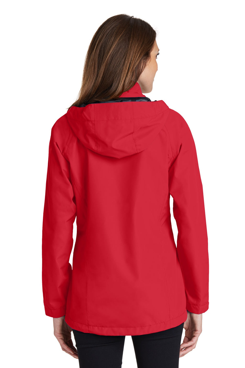 Port Authority Women's Torrent Waterproof Jacket. L333 - Engine Red - back