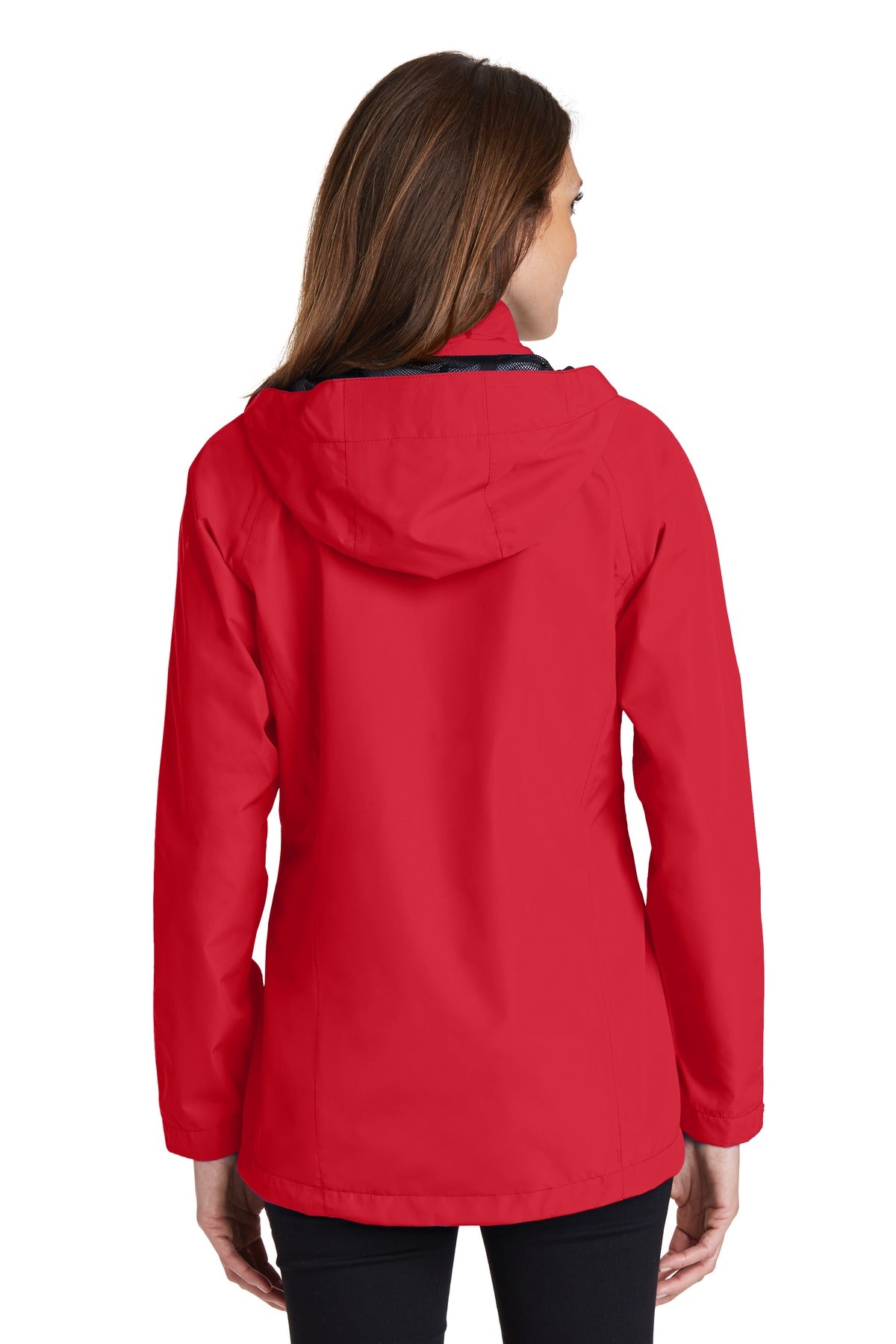 Port Authority Women's Torrent Waterproof Jacket. L333 - Engine Red - back