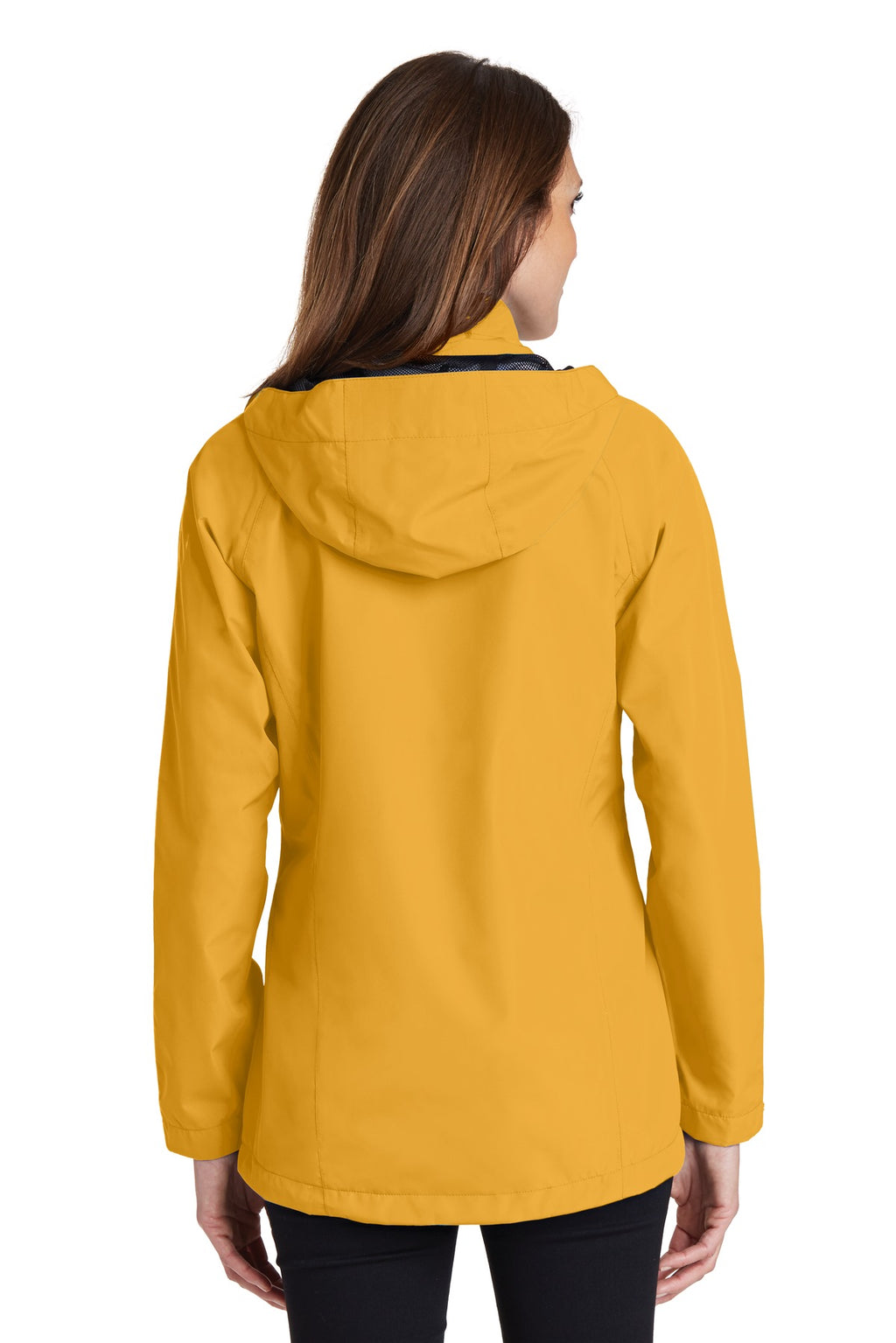 Port Authority Women's Torrent Waterproof Jacket. L333 - Slicker Yellow - back
