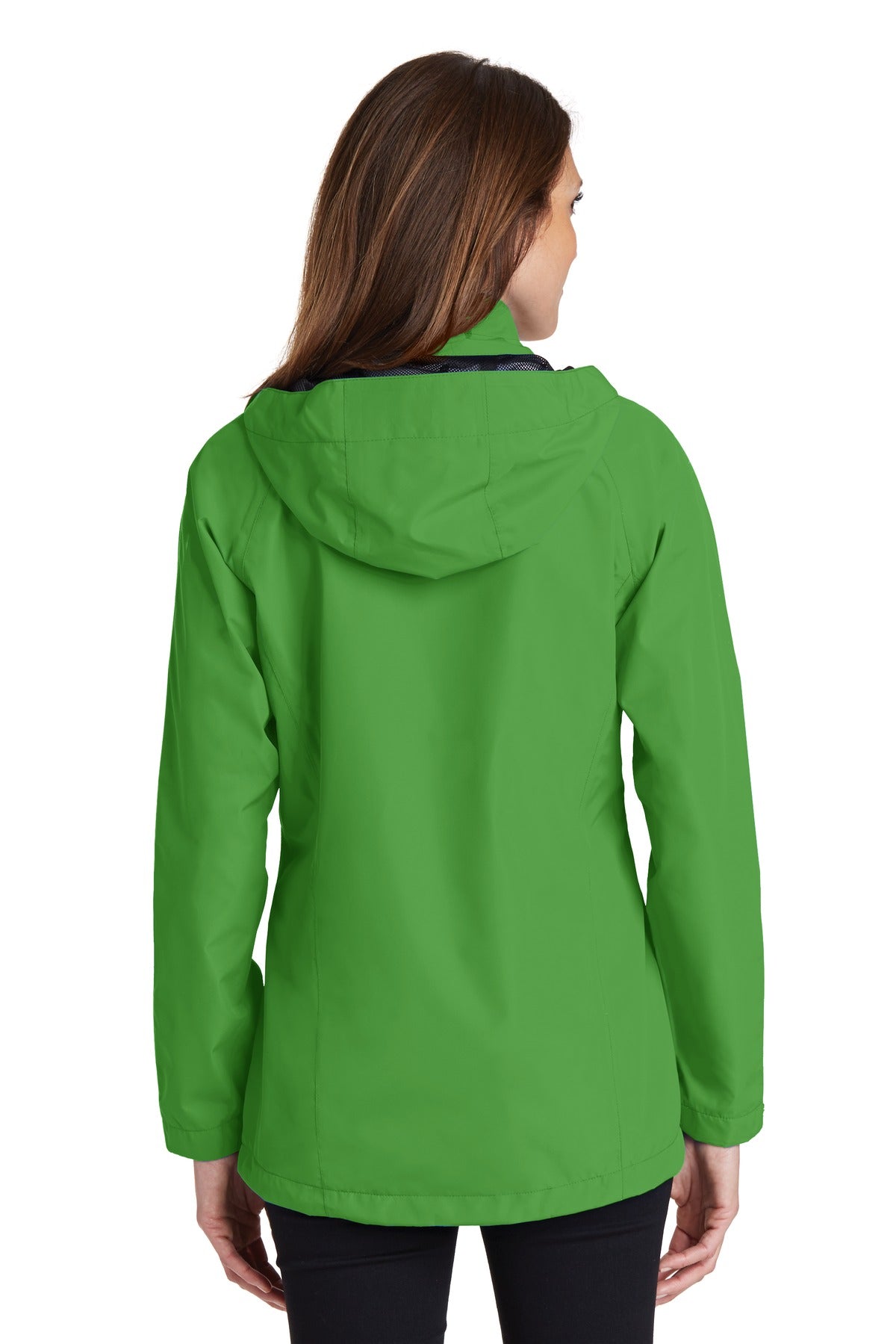 Port Authority Women's Torrent Waterproof Jacket. L333 - Vine Green - back