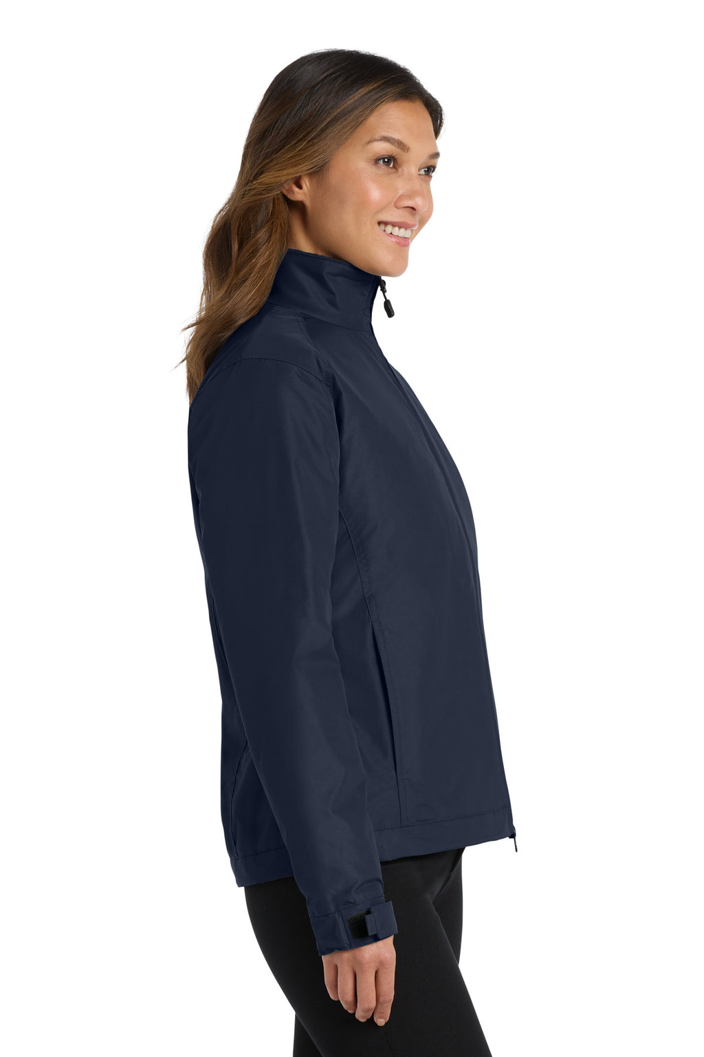 Port Authority Women's Challenger Jacket. L354 - True Navy/ True Navy - side
