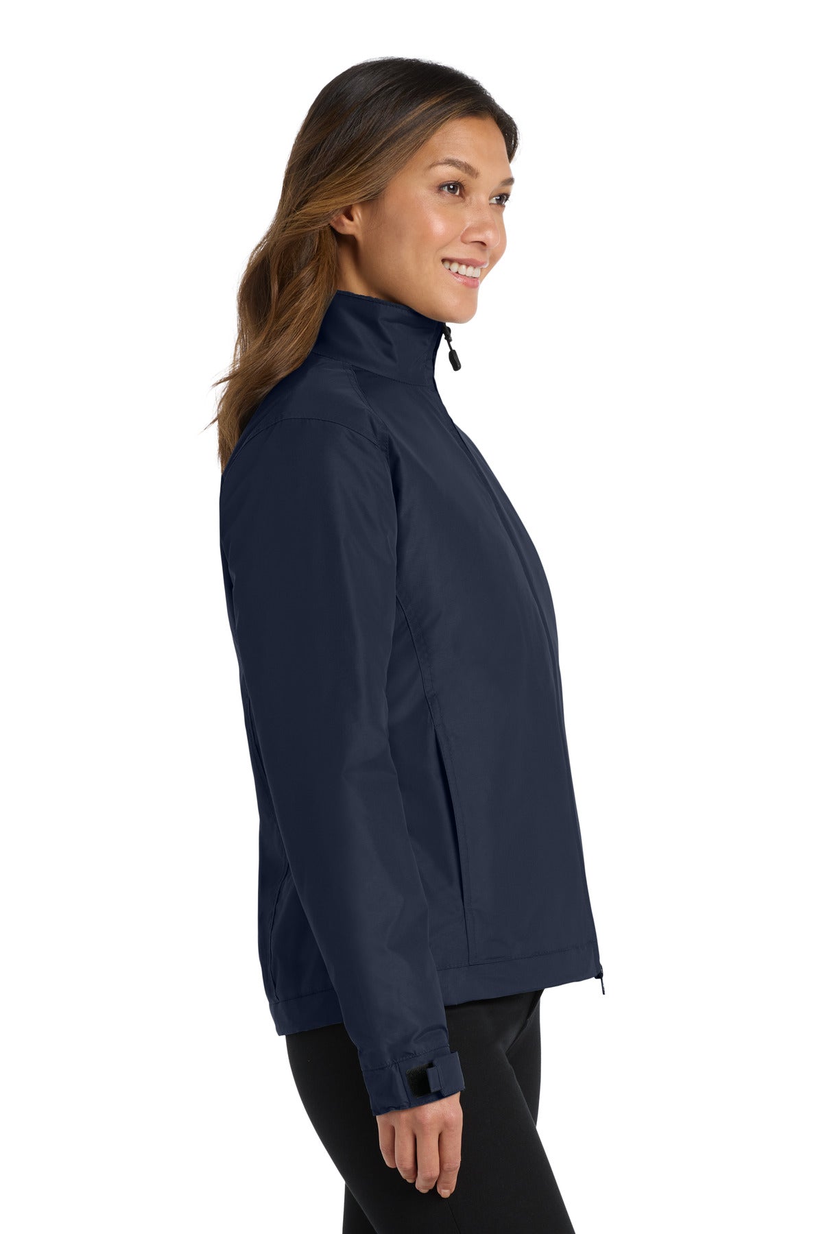 Port Authority Women's Challenger Jacket. L354 - True Navy/ True Navy - side