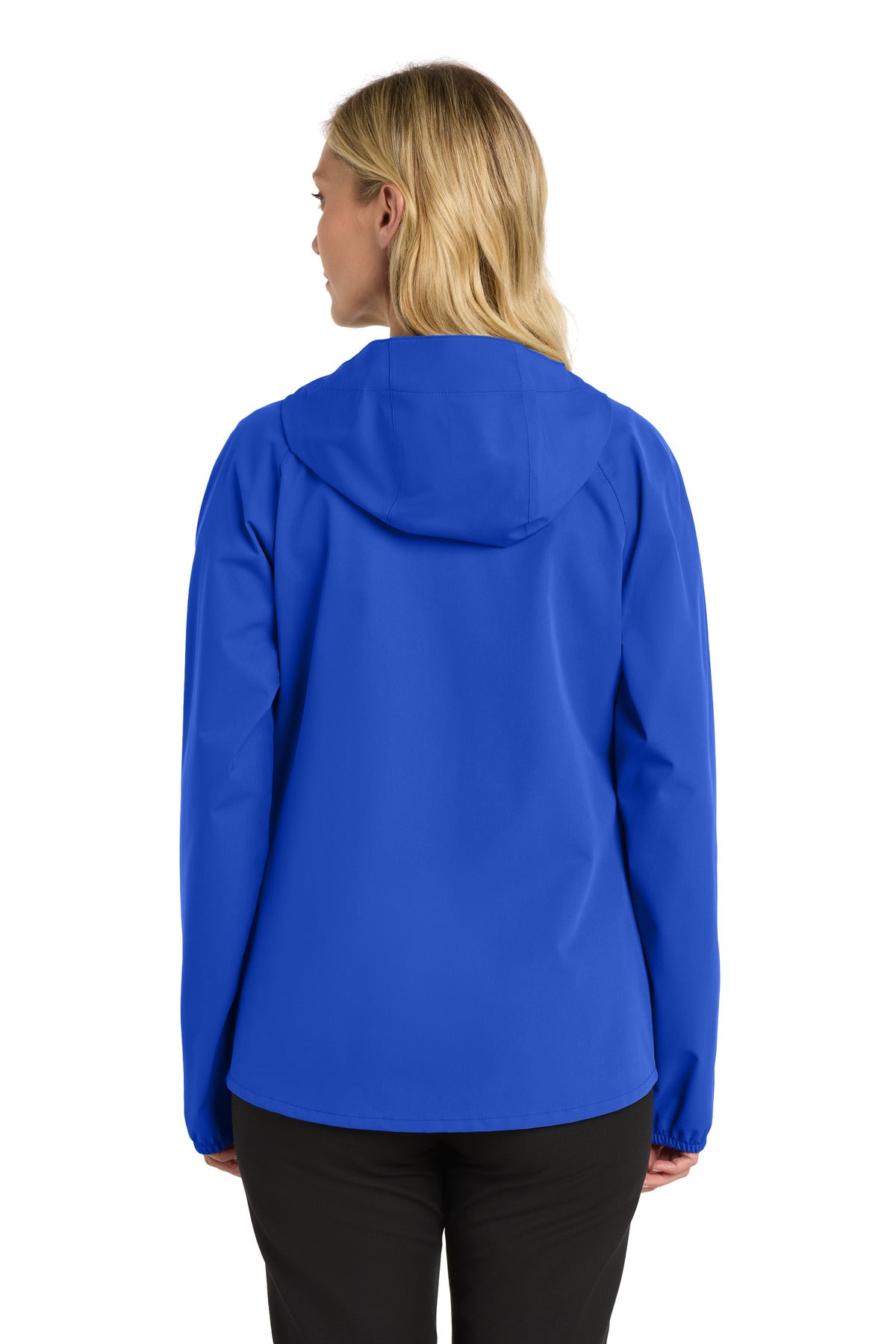 Port Authority Women's Essential Rain Jacket L407 - True Royal - back
