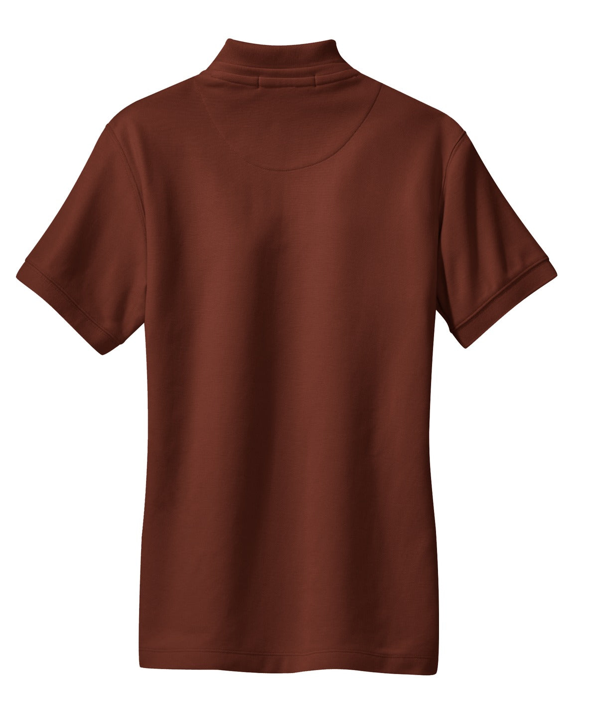 DISCONTINUED Port Authority Ladies 100% Pima Cotton Polo. L448 - Cinnamon - back