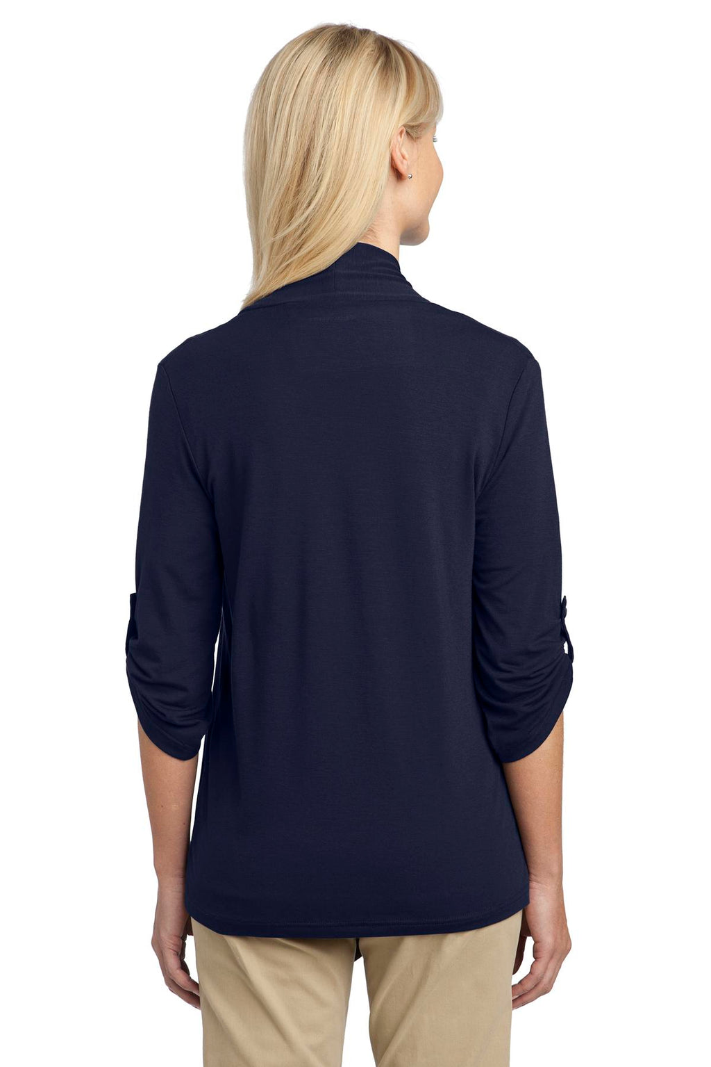 Port Authority Women's Concept Shrug. L543 - Dress Blue Navy - back