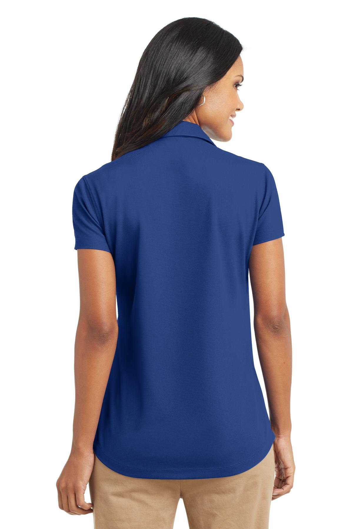 Port Authority Women's Dry Zone Grid Polo. L572 - True Royal - back