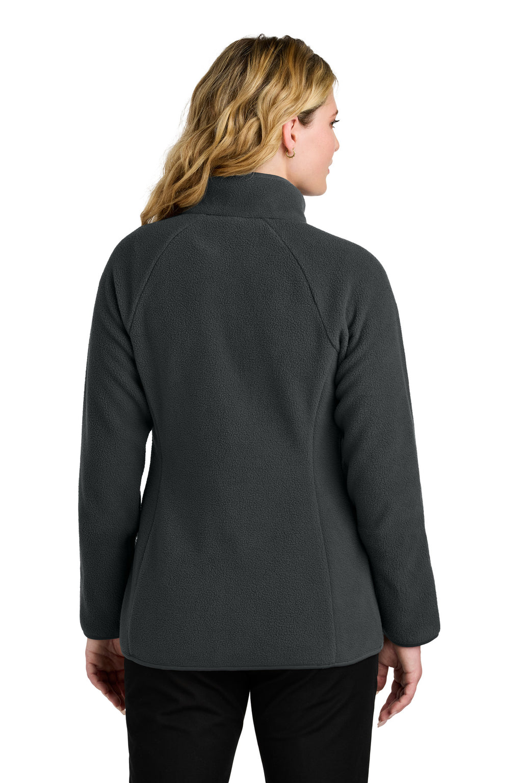 Port Authority Women's C-FREE Raglan Fleece L700 - Grey Steel - back