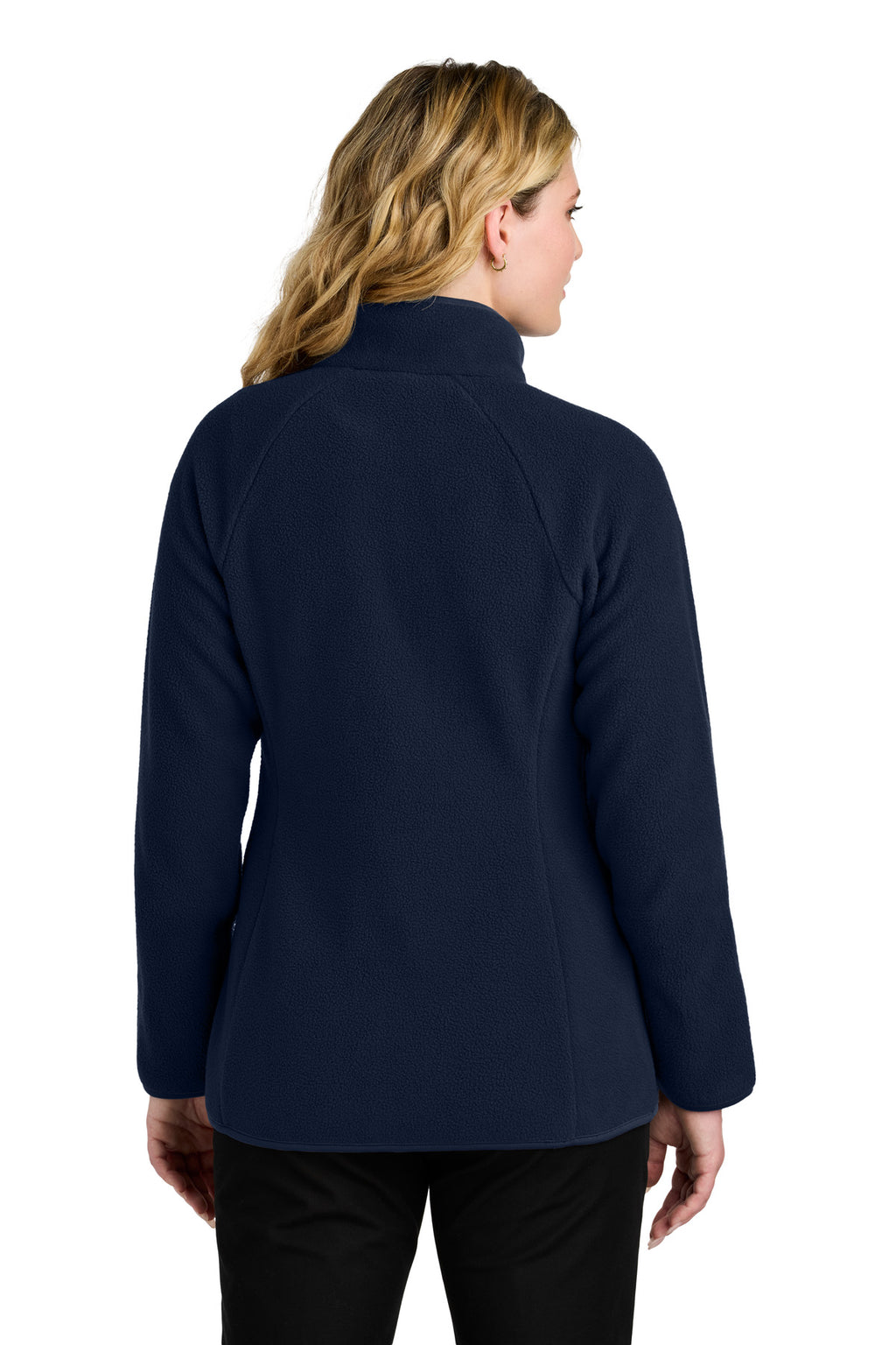 Port Authority Women's C-FREE Raglan Fleece L700 - True Navy - back