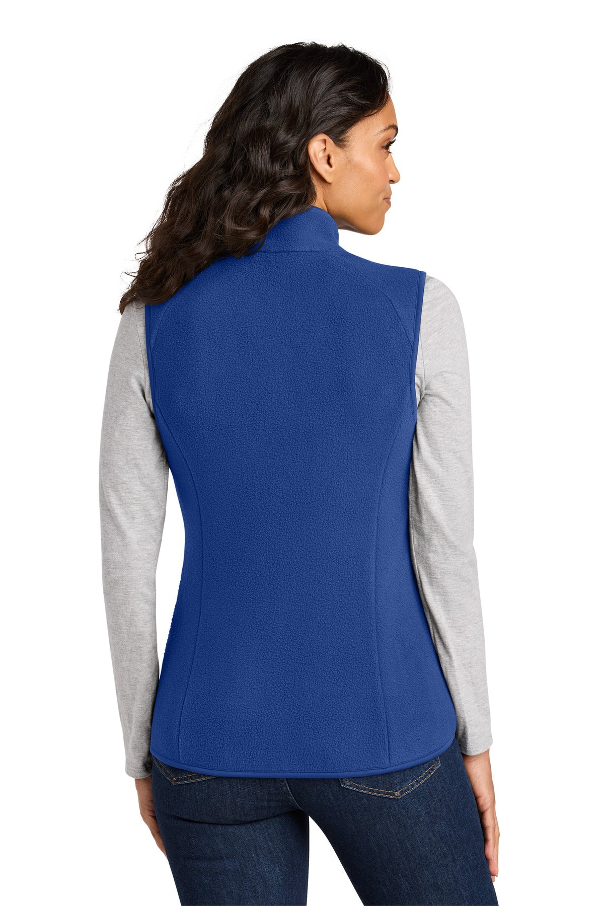Port Authority Women's C-FREE Fleece Vest L702 - True Royal - back