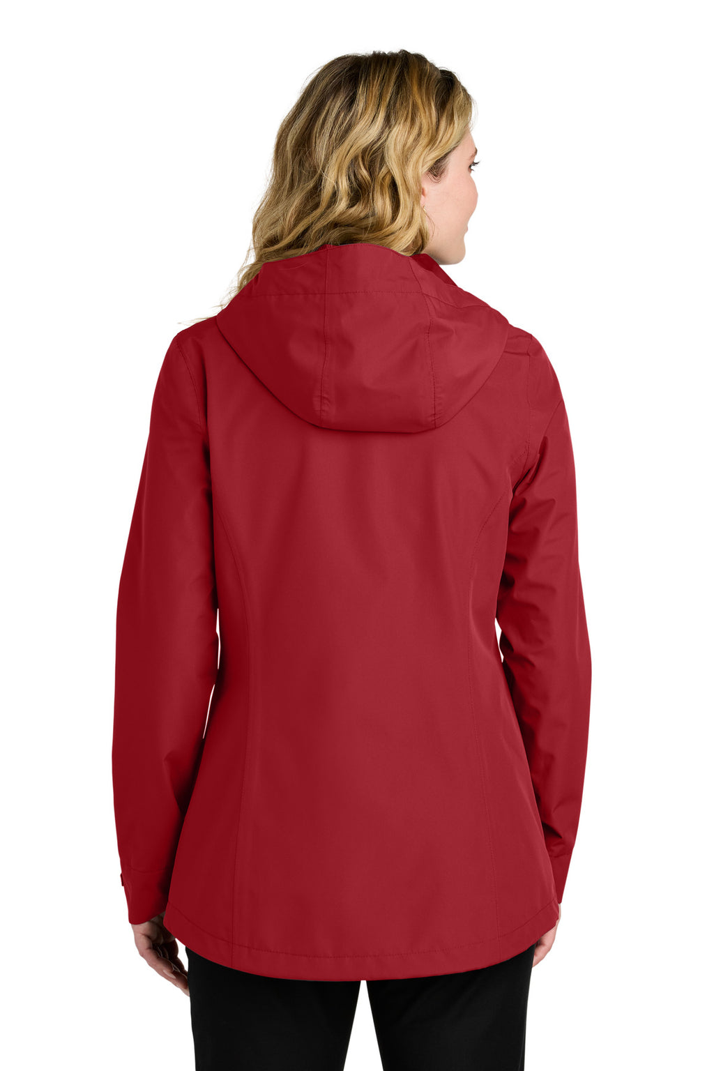 Port Authority Women's C-FREE Rain Jacket L714 - Rich Red - back