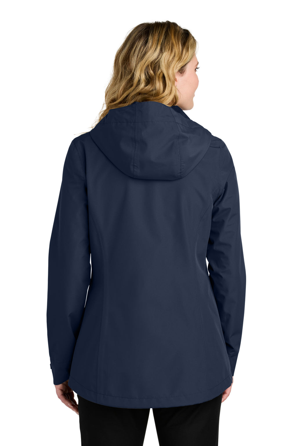 Port Authority Women's C-FREE Rain Jacket L714 - True Navy - back