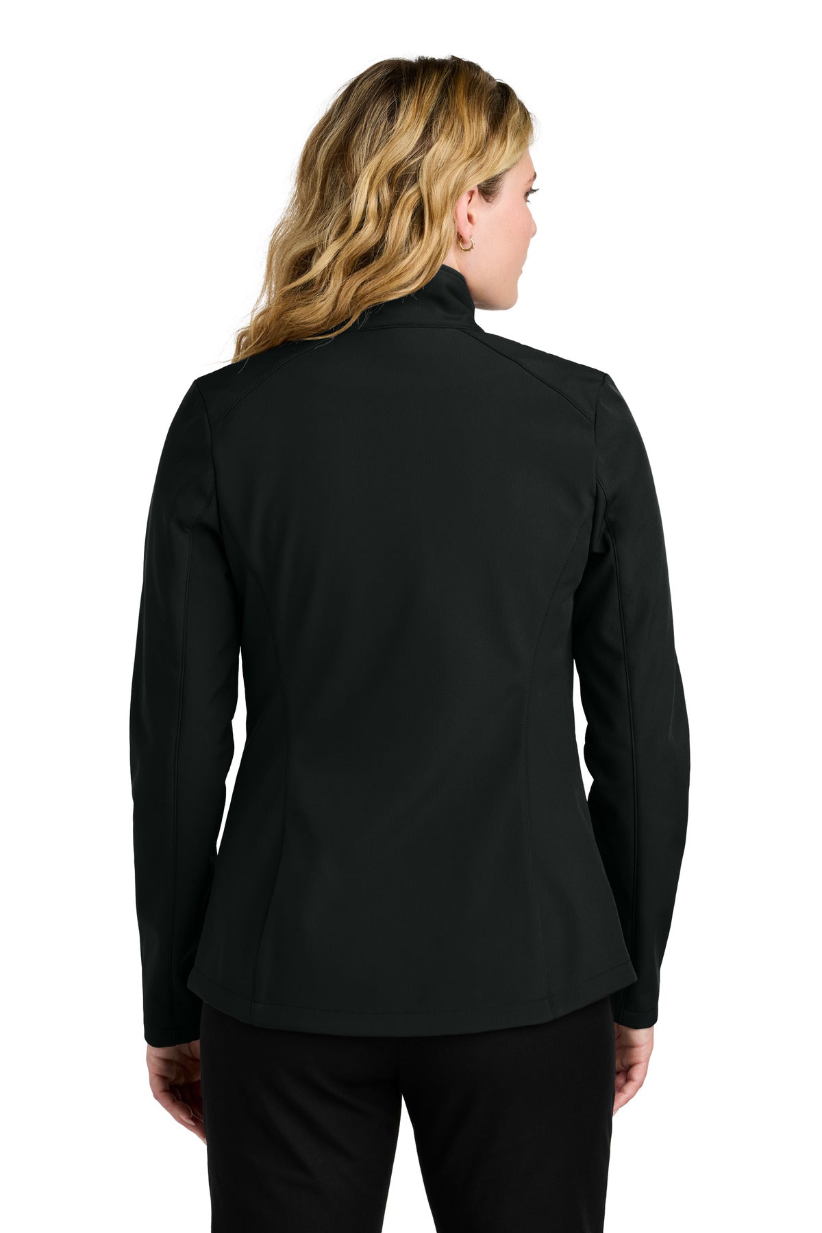 Port Authority Women's C-FREE Core Soft Shell L720 - Deep Black - back