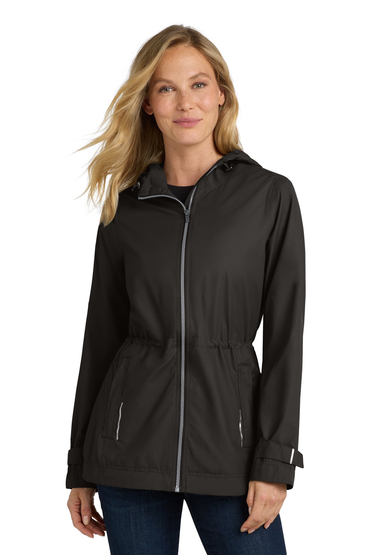 Port Authority Women's Northwest Slicker. L7710 - Black - front