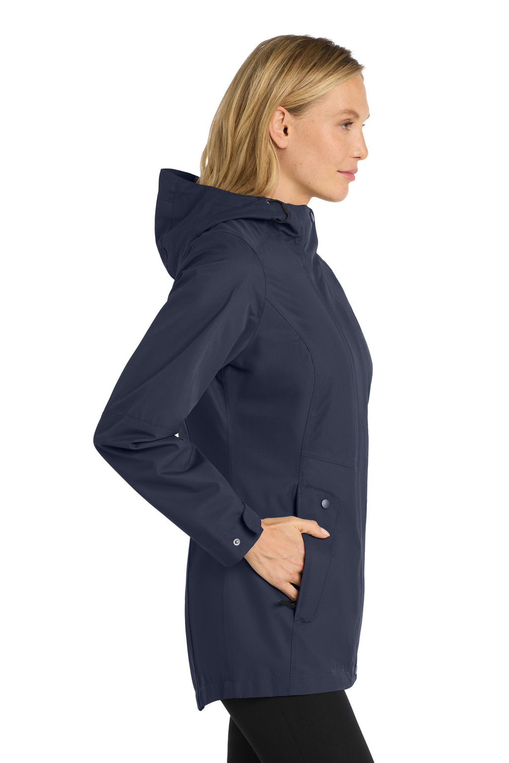 Port Authority Women's Collective Outer Shell Jacket. L900 - River Blue Navy - side