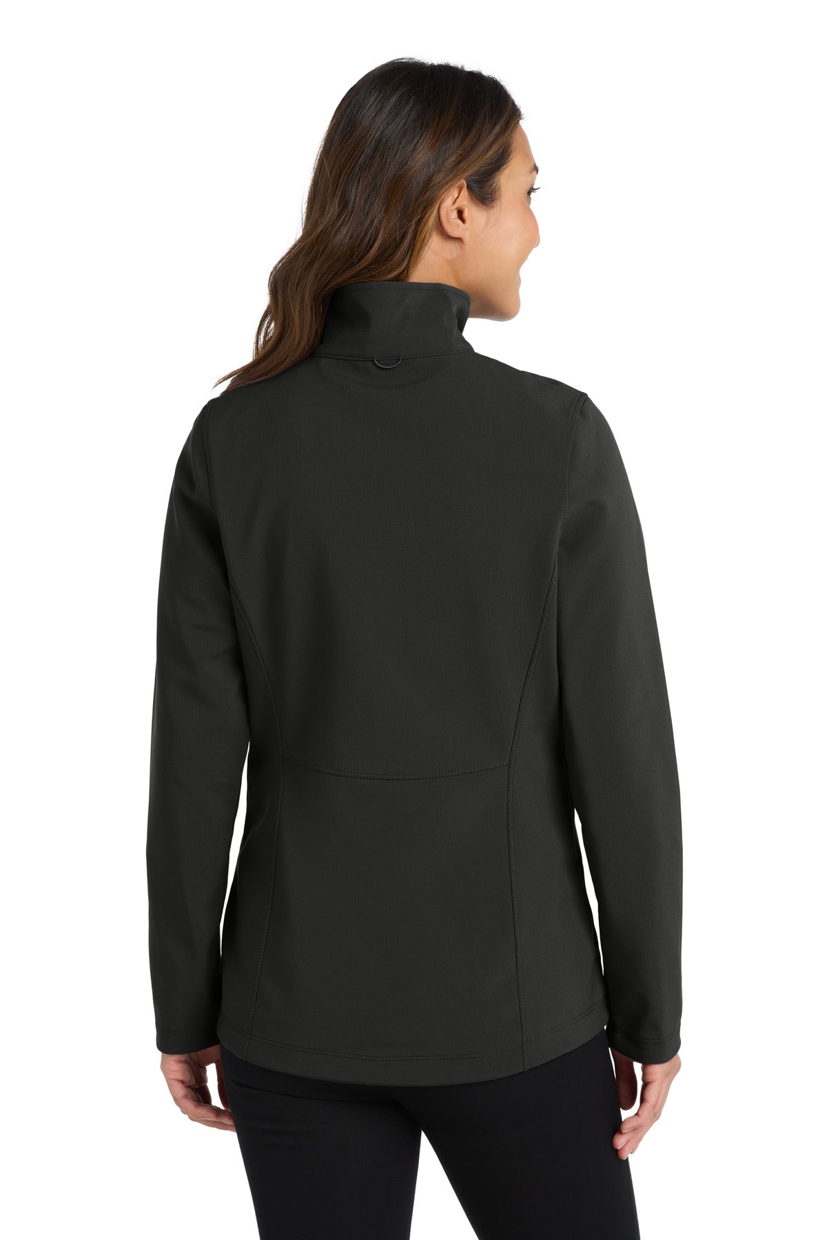 Port Authority Women's Collective Soft Shell Jacket. L901 - Deep Black - back