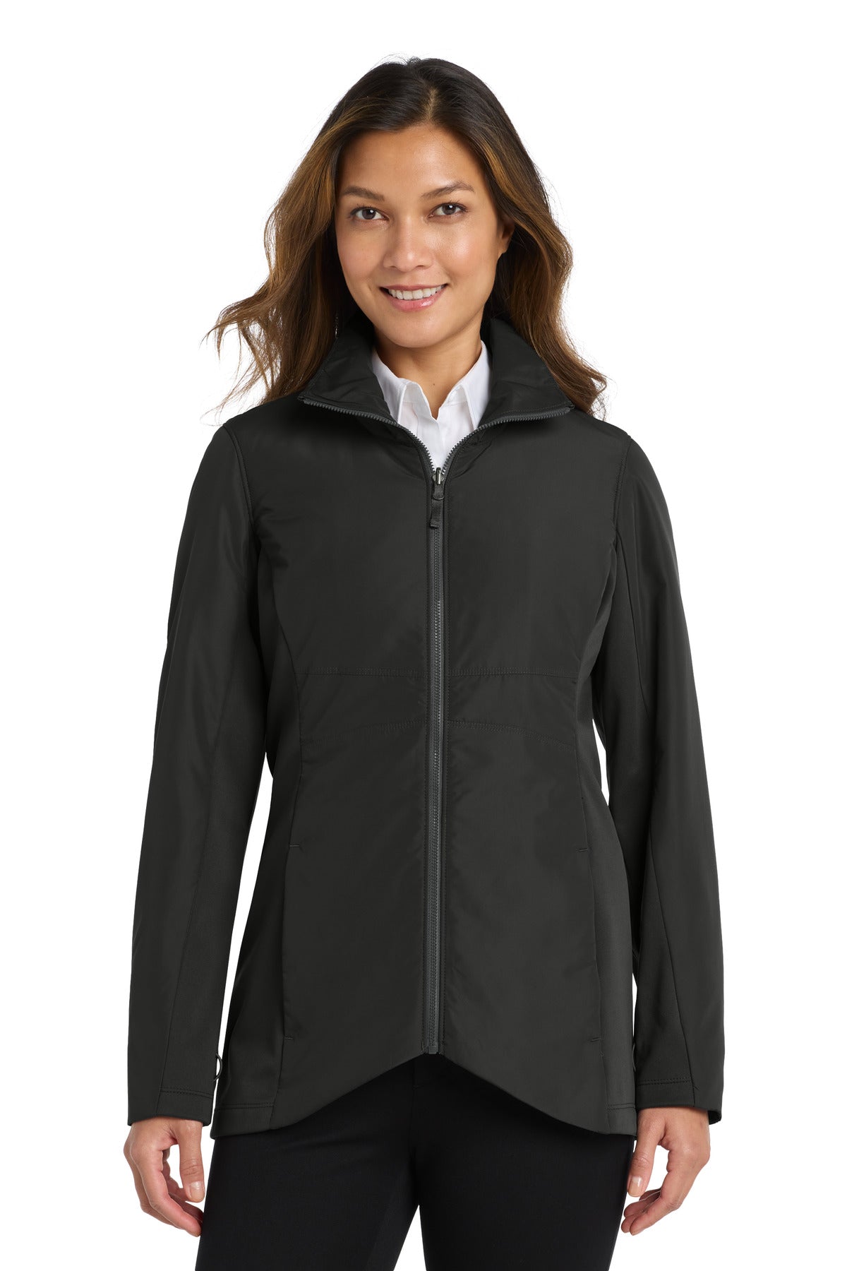 Port Authority Women's Collective Insulated Jacket. L902 - Deep Black - front