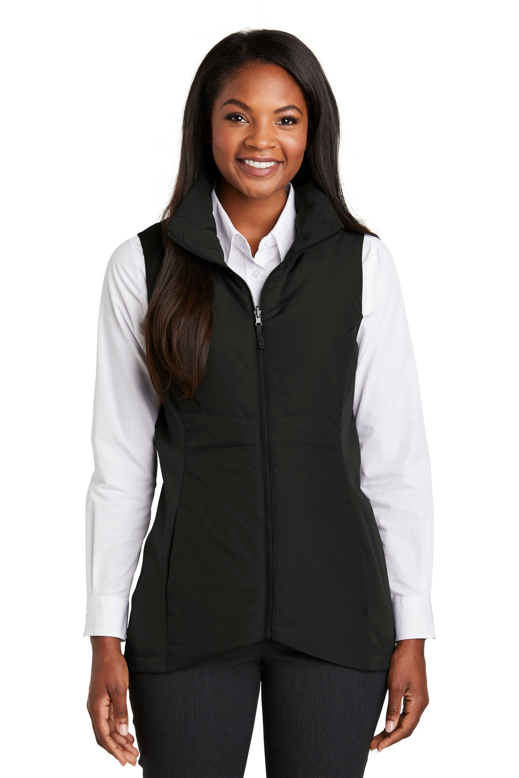 Port Authority Women's Collective Insulated Vest. L903 - Deep Black - front