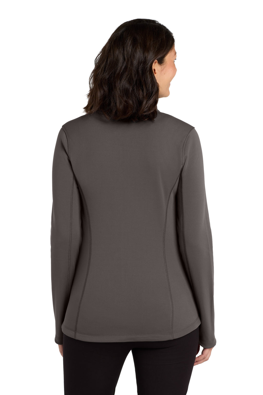 Port Authority Women's Collective Smooth Fleece Jacket. L904 - Graphite - back