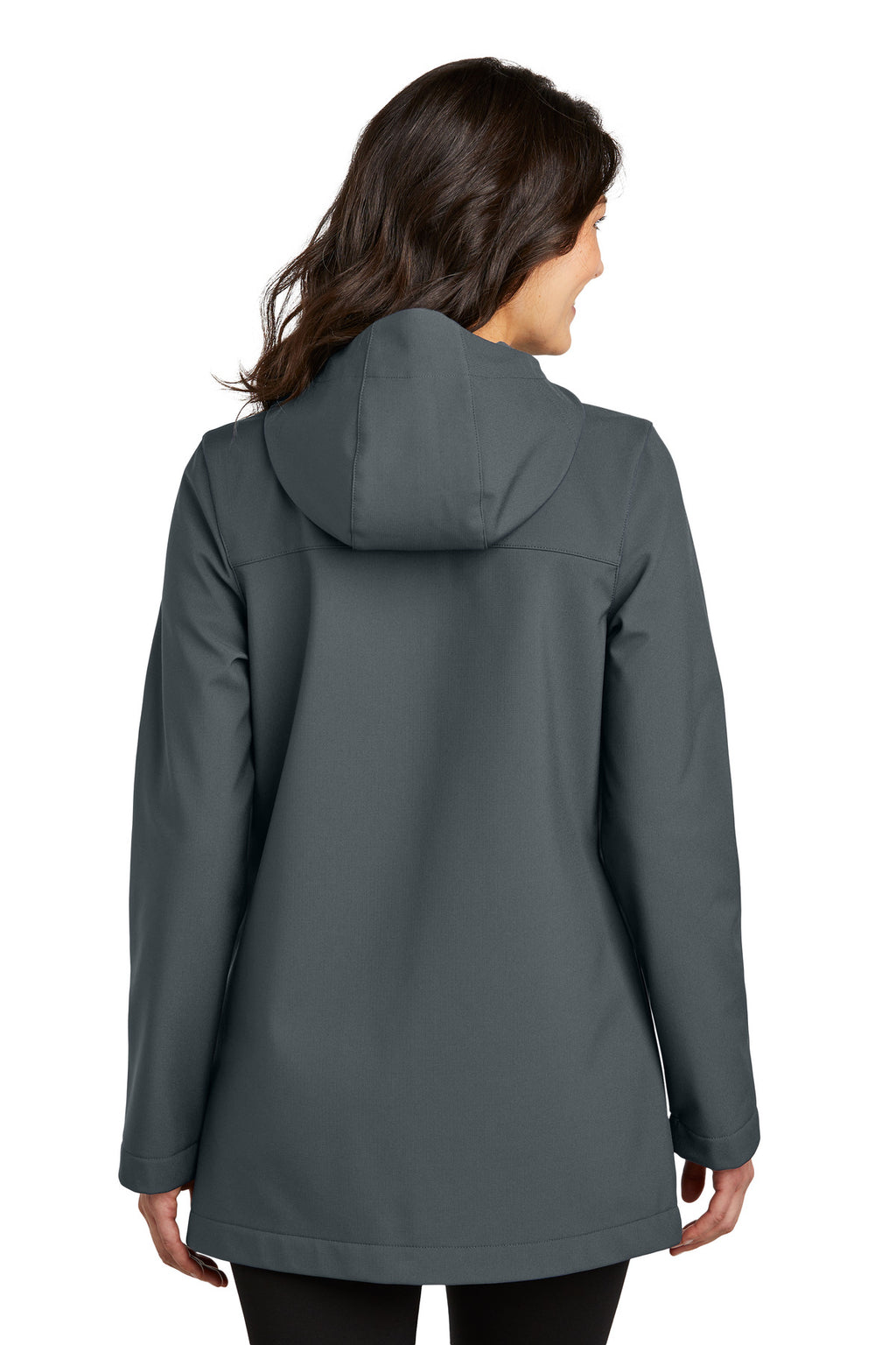 Port Authority Women's Collective Outer Soft Shell Parka L919 - Graphite - back