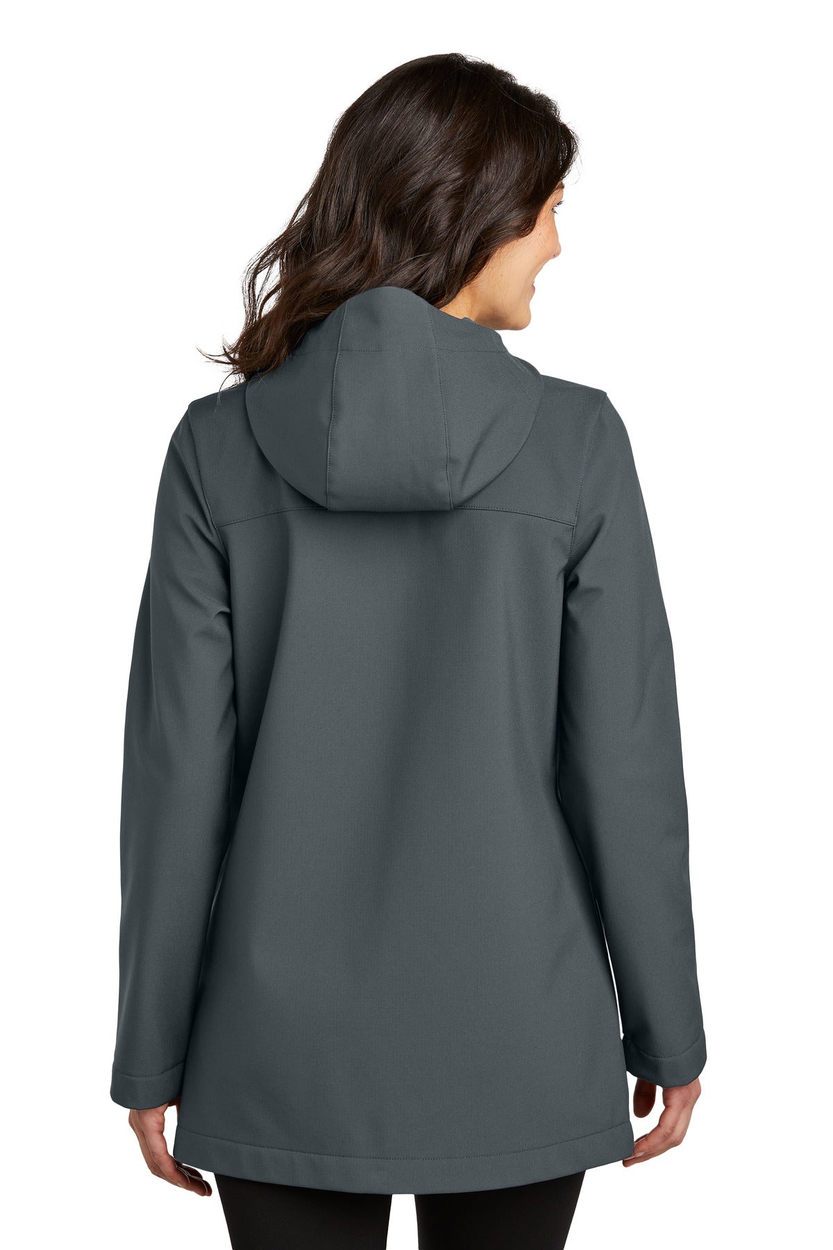 Port Authority Women's Collective Outer Soft Shell Parka L919 - Graphite - back