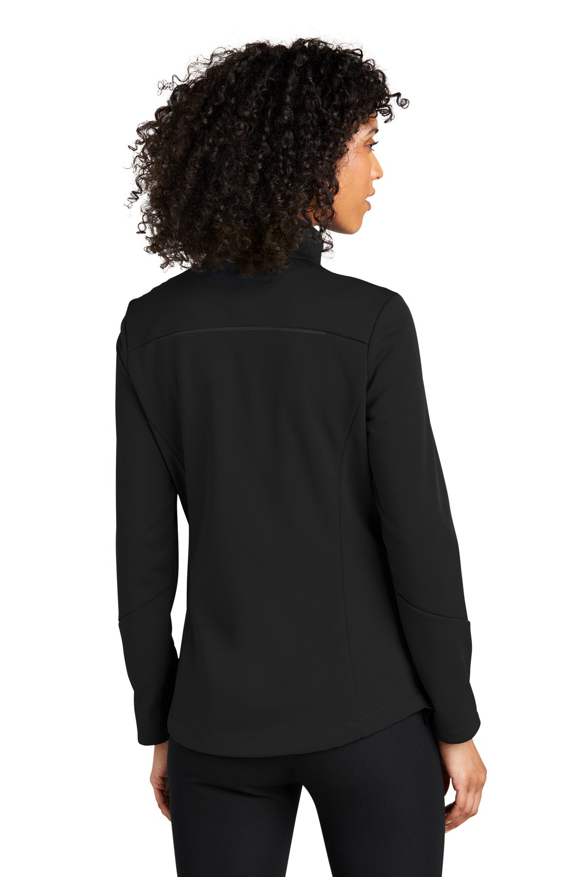 Port Authority Women's Collective Tech Soft Shell Jacket L921 - Deep Black - back
