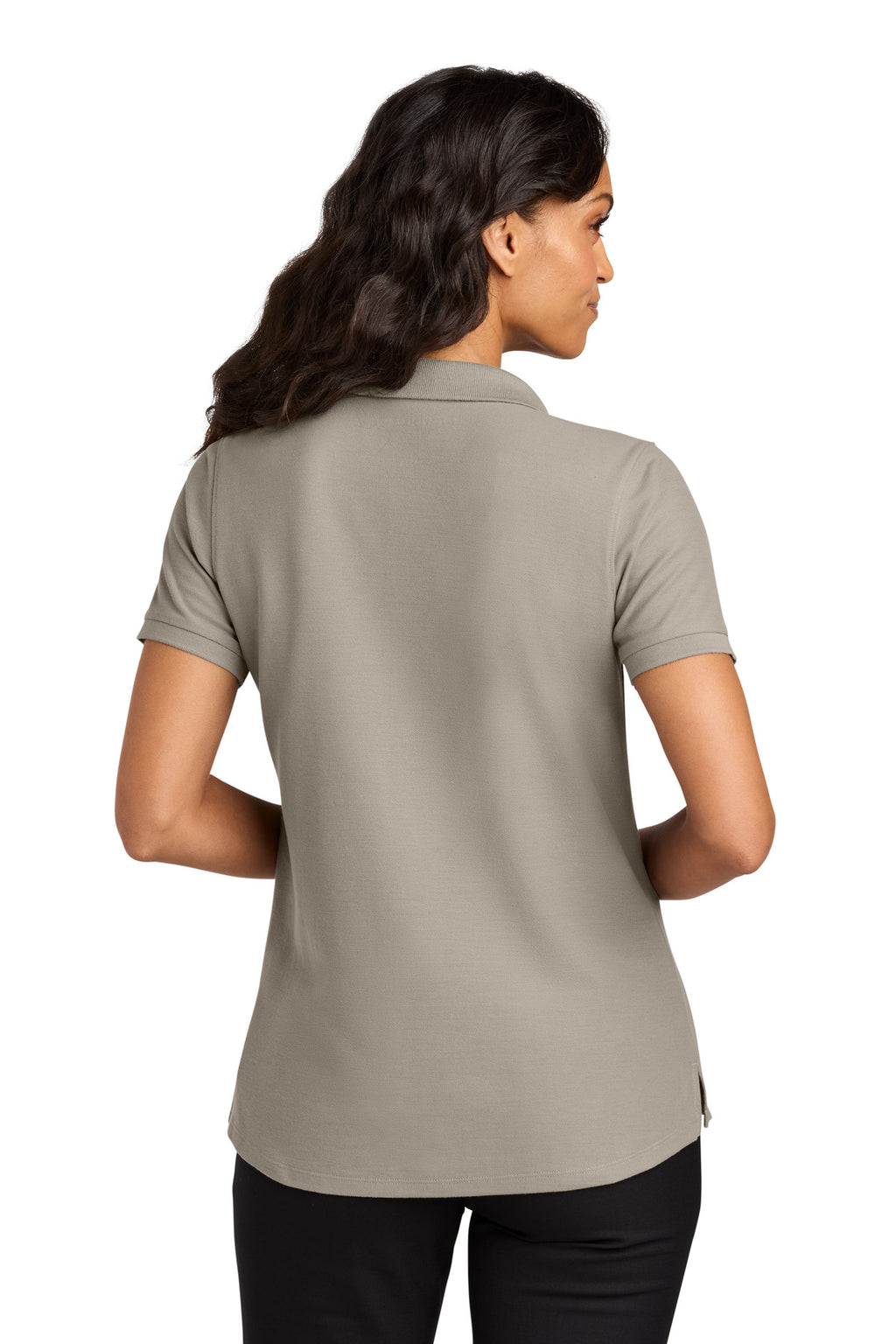 Port Authority Women's Wearever Signature Pique Polo LK200 - Sahara - back