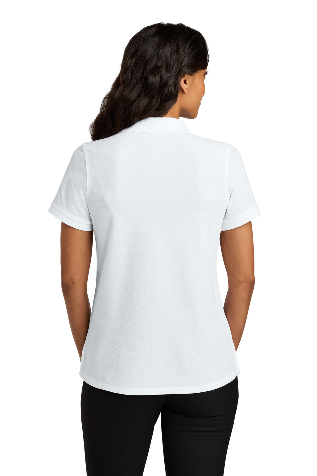 Port Authority Women's Wearever Signature Pique Polo LK200 - White - back