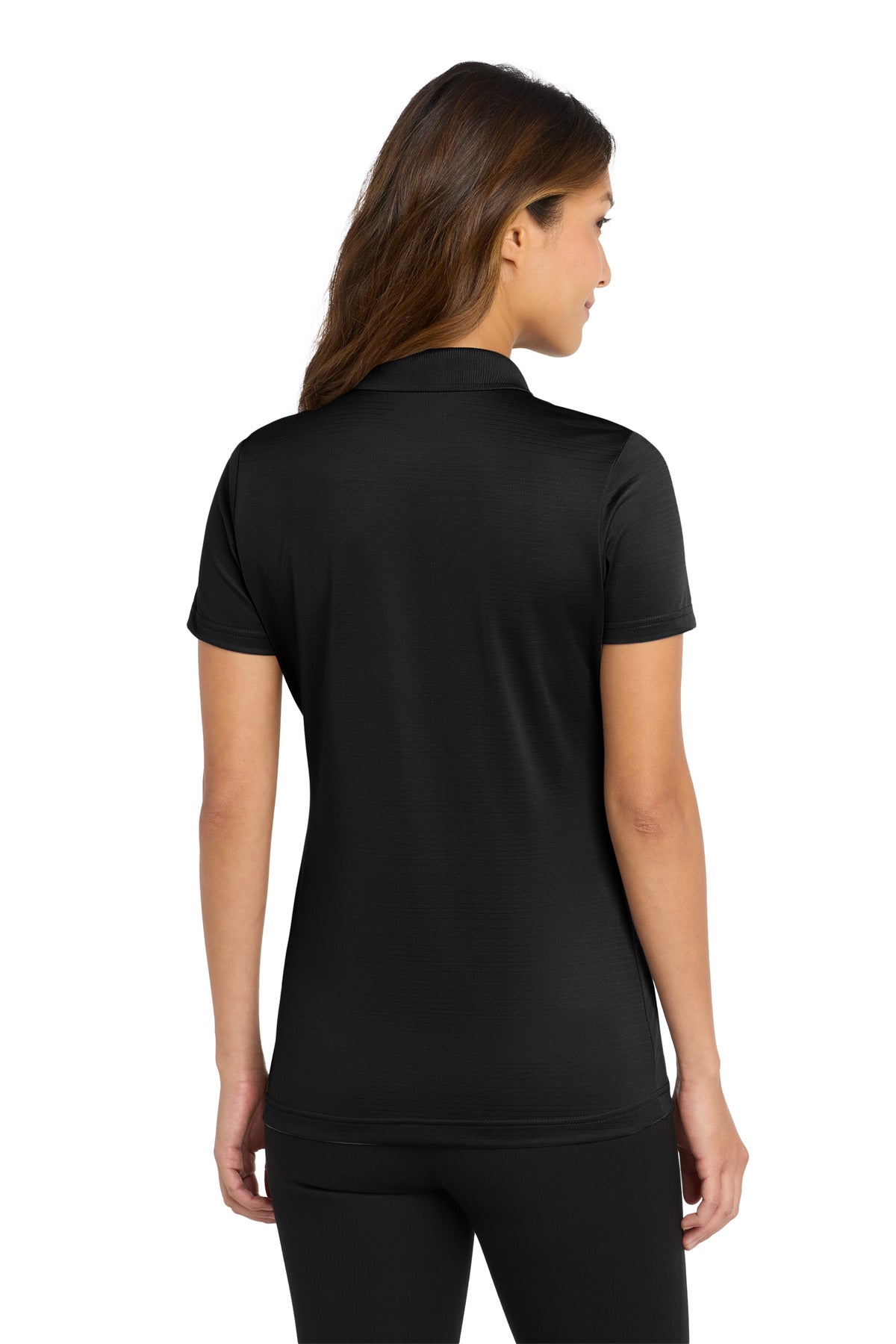Port Authority Women's Eclipse Stretch Polo. LK587 - Deep Black - back