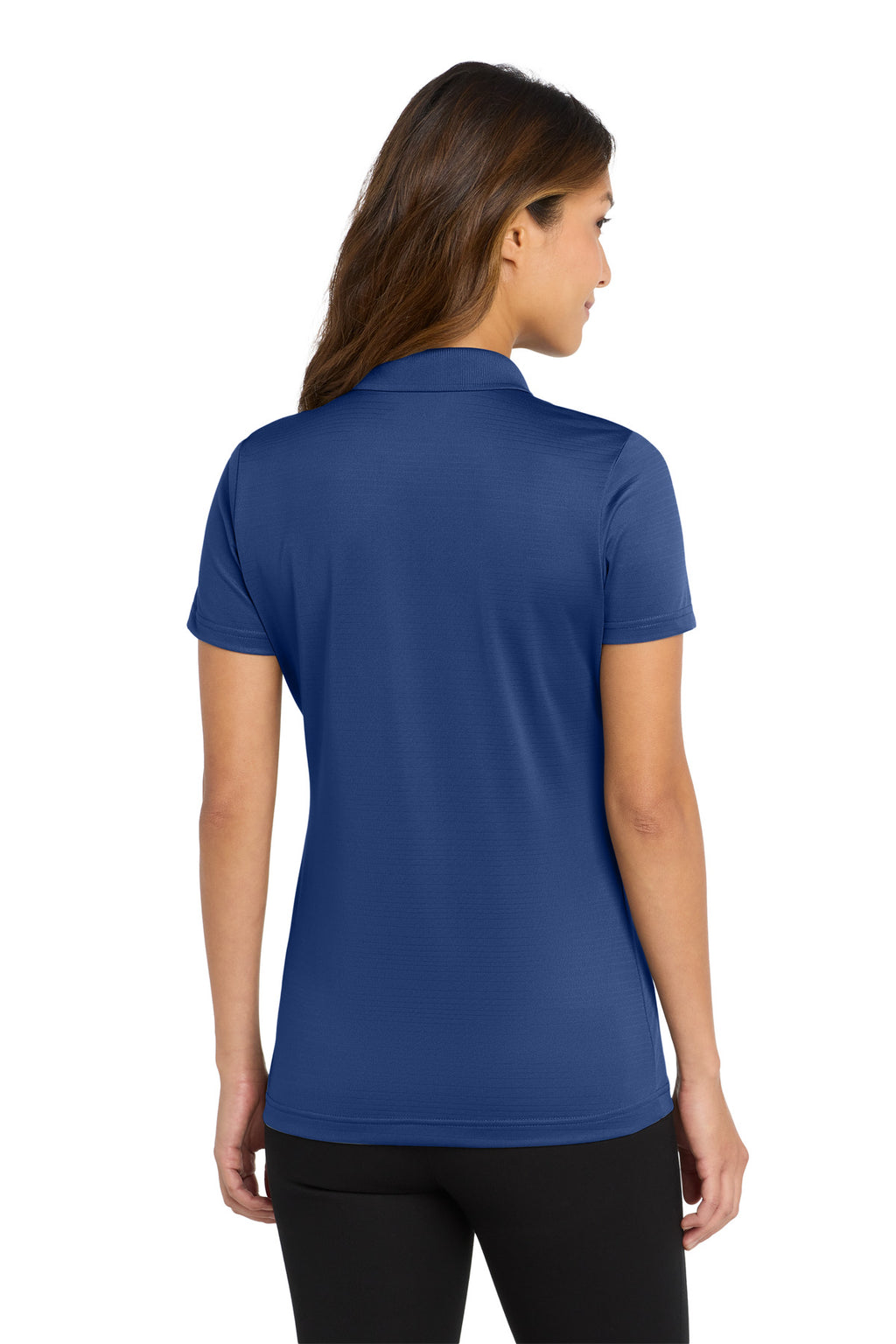 Port Authority Women's Eclipse Stretch Polo. LK587 - Estate Blue - back