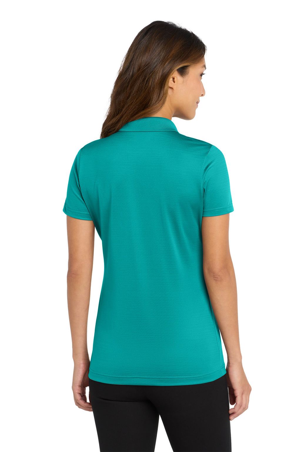 Port Authority Women's Eclipse Stretch Polo. LK587 - Tropic Blue - back