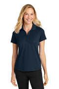Port Authority Women's Plaited Pique Polo LK620 - Night Navy - front