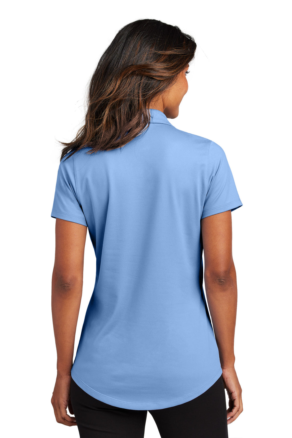 Port Authority Women's City Stretch Polo LK683 - Swiss Blue - back