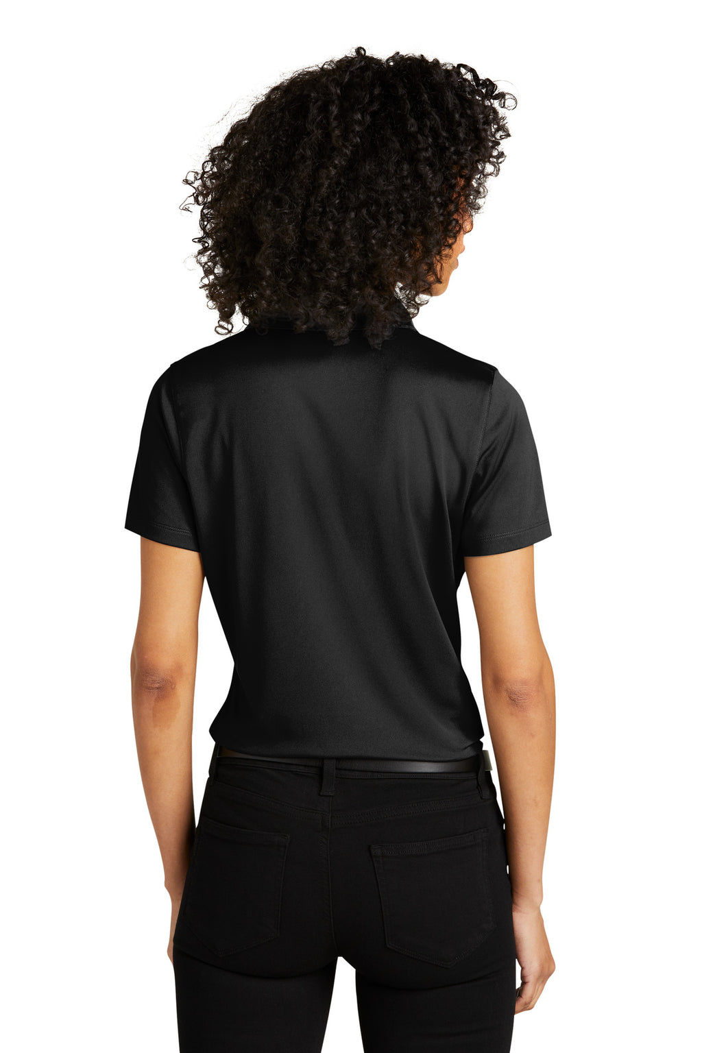 Port Authority Women's C-FREE Performance Polo LK863 - Deep Black - back