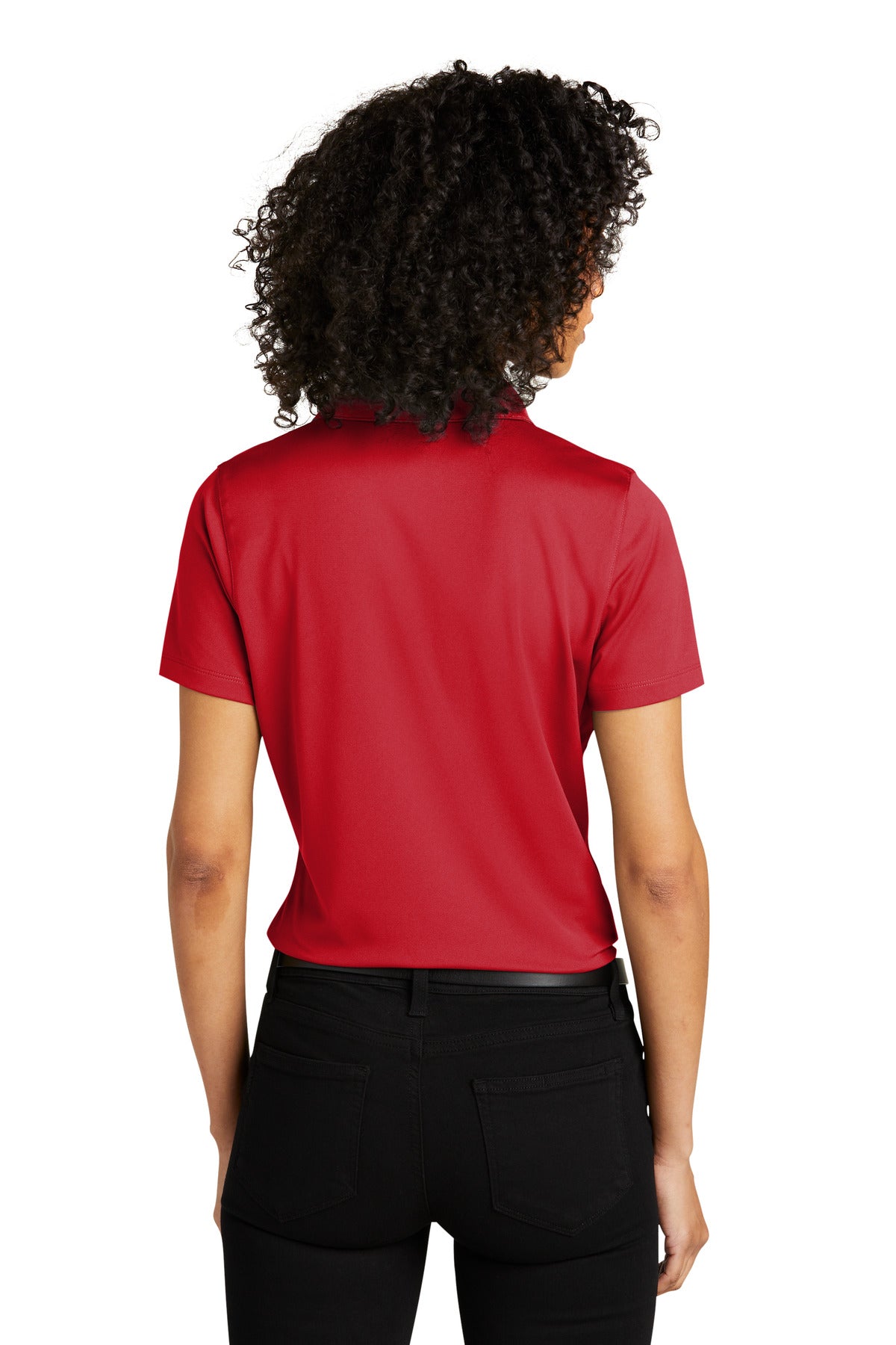 Port Authority Women's C-FREE Performance Polo LK863 - Rich Red - back