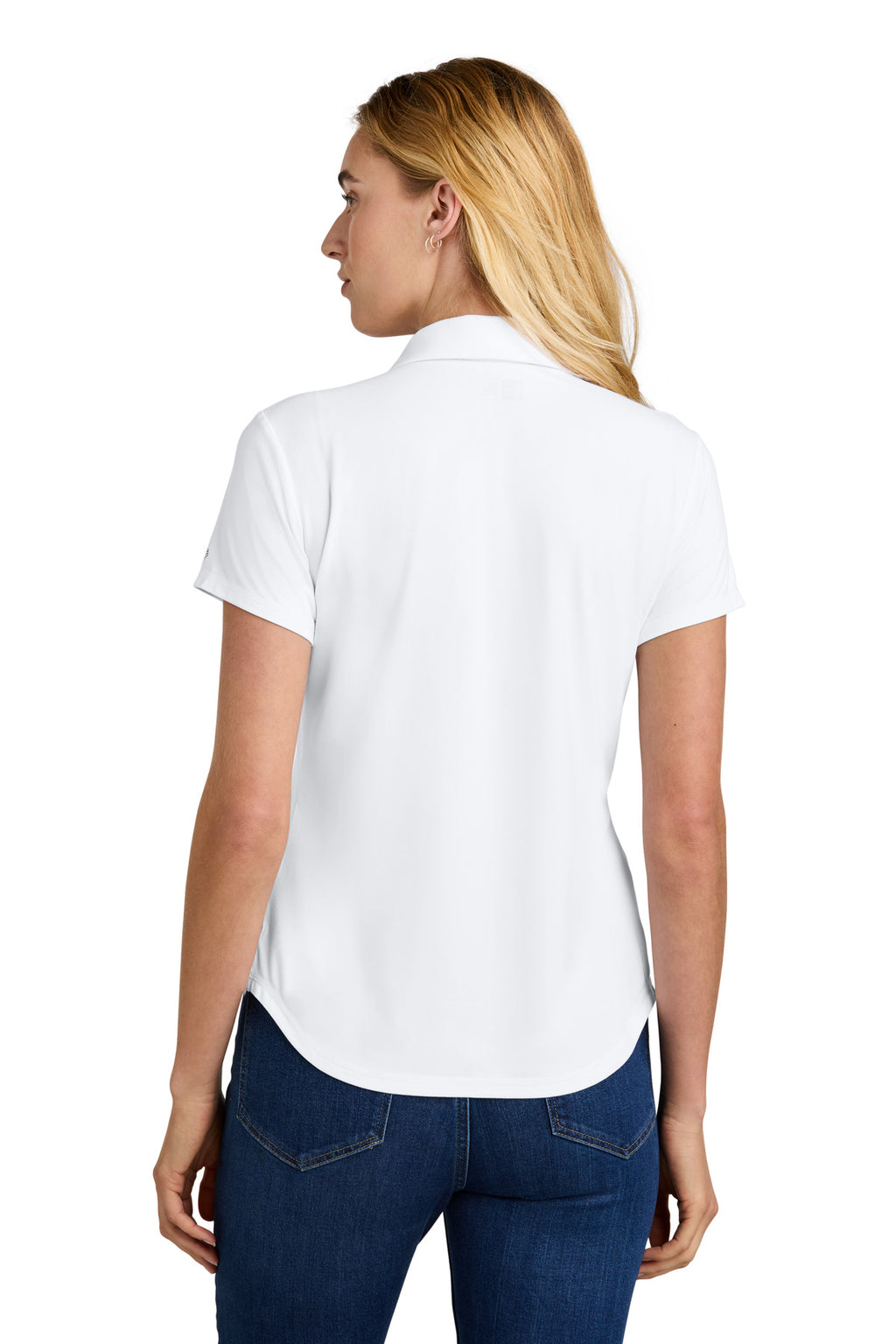 New Era Women's Power Polo LNEA225 - White - back