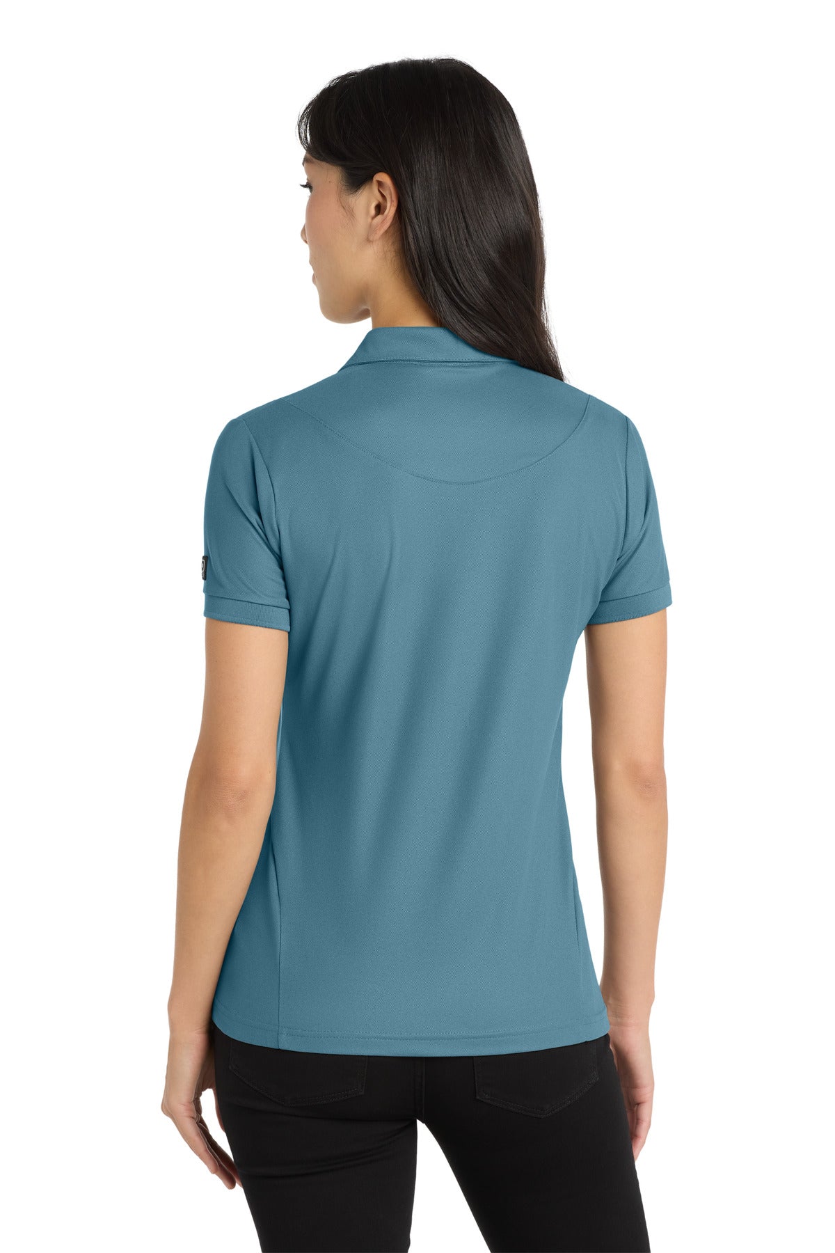 OGIO - Jewel Polo. LOG101 - Blue Mist - back
