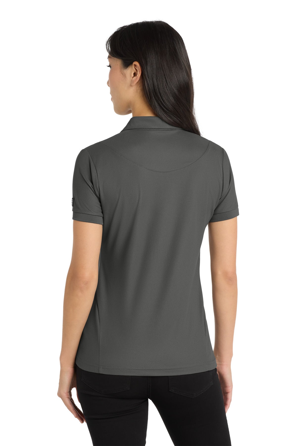 OGIO - Jewel Polo. LOG101 - Diesel Grey - back