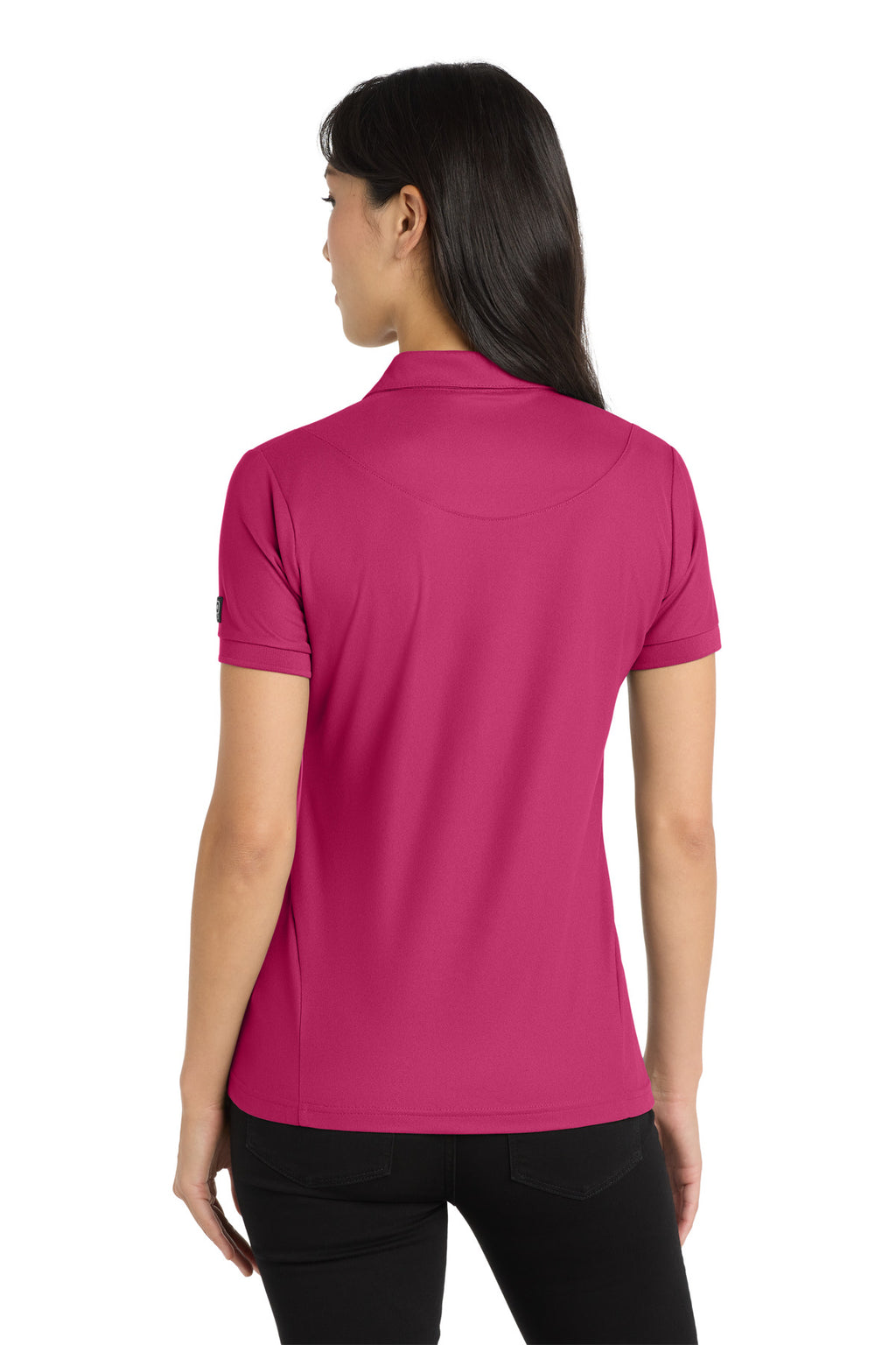 OGIO - Jewel Polo. LOG101 - Pink Crush - back