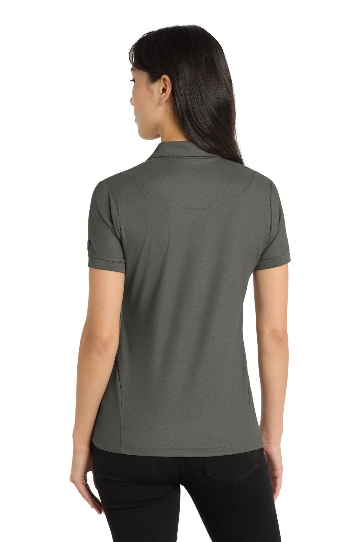 OGIO - Jewel Polo. LOG101 - Rogue Grey - back